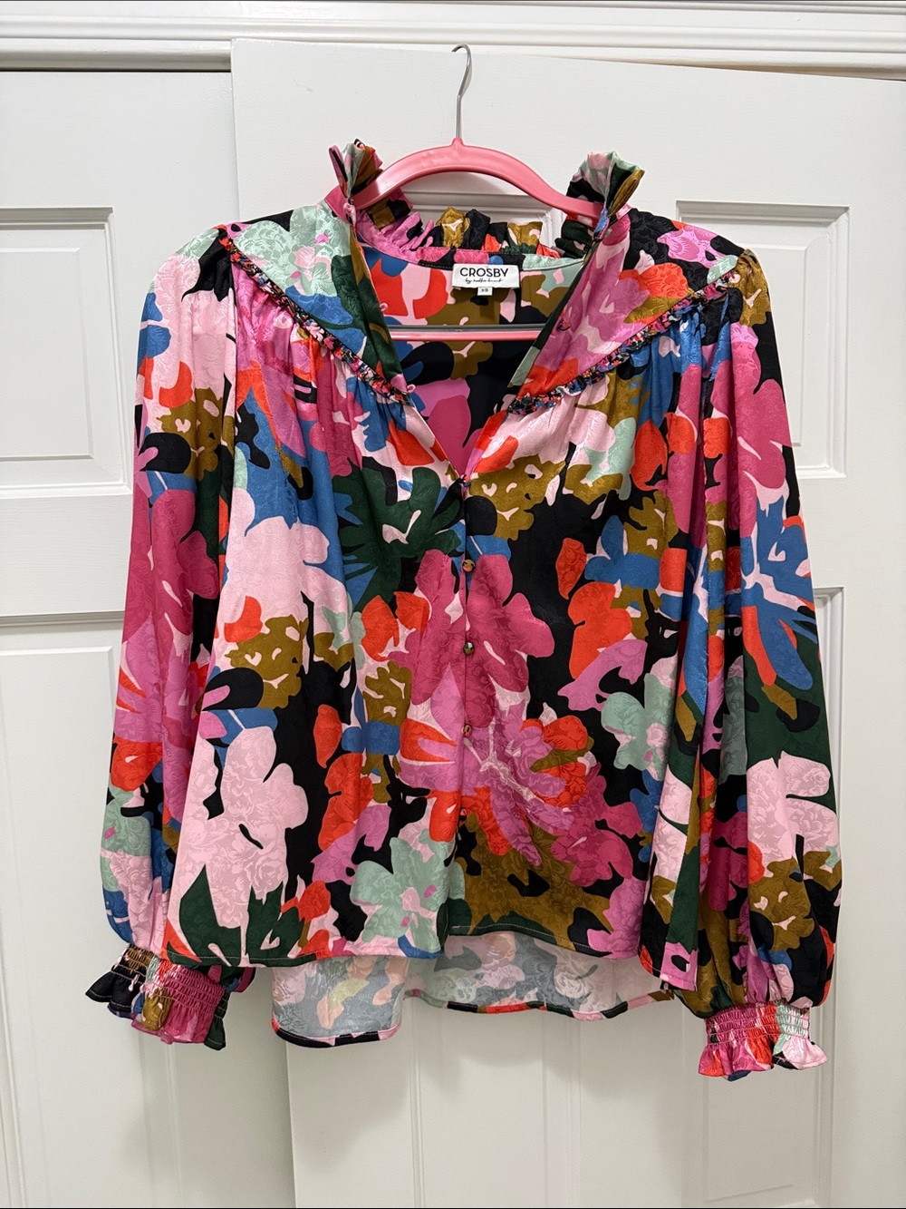 Multicolor Floral Blouse Size XS